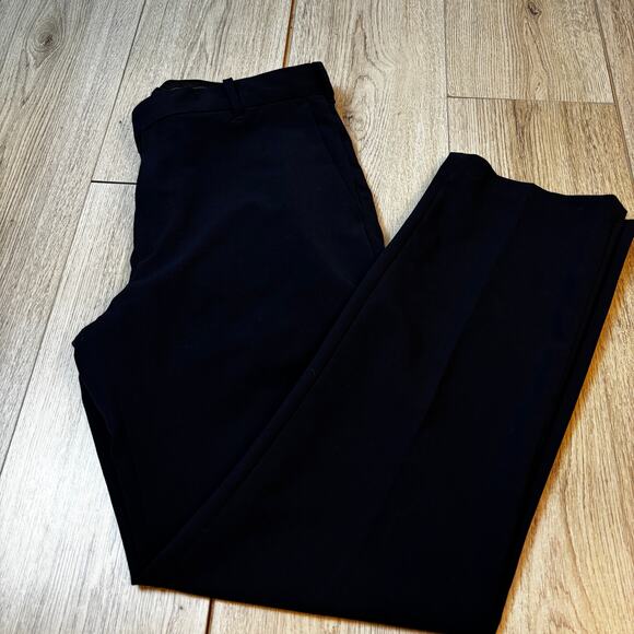 Izod Chino Dress Pant Trouser Black Straight Leg 32 x 32 - Picture 3 of 5